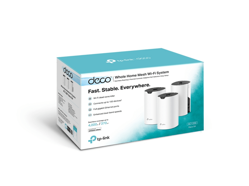TP-Link Deco S4 AC1200 Otthoni Mesh Wi-Fi Rendszer