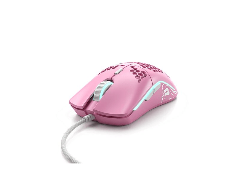 Glorious Model O gamer egér, rózsaszín (GLO-MS-OM-PNK)