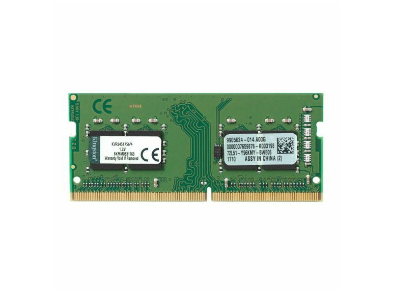 Kingston KVR24S17S6/4 4 GB Notebook RAM