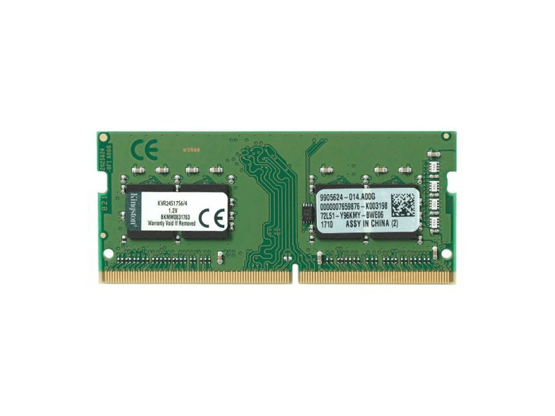 Kingston KVR24S17S6/4 4 GB Notebook RAM