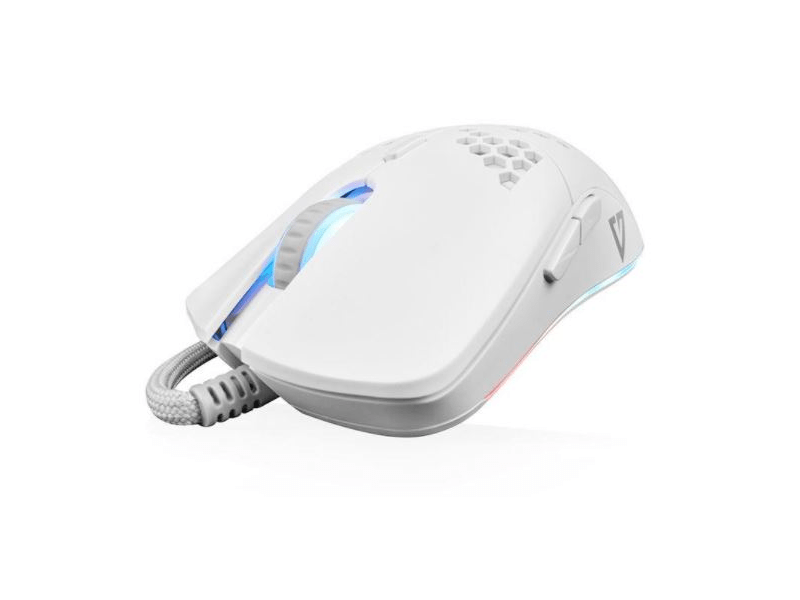 Modecom Volcano Shinobi 3360 gamer egér, fehér