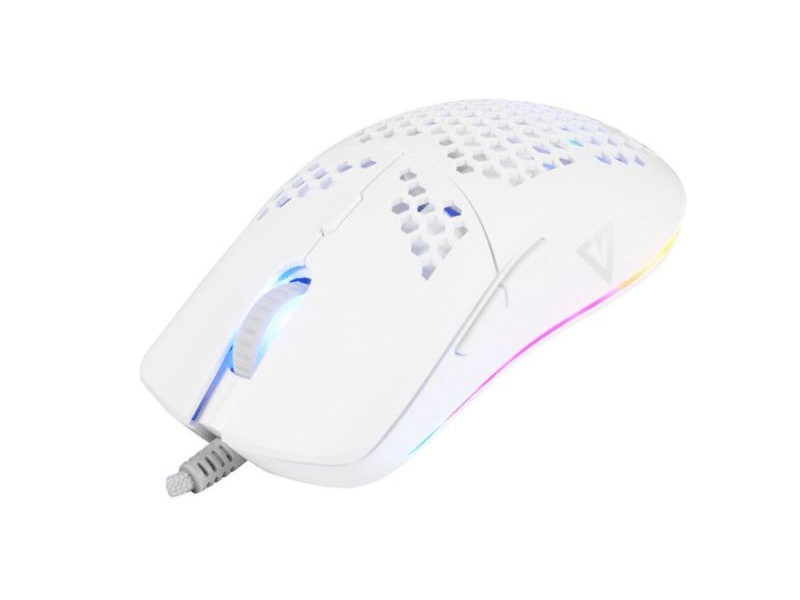 Modecom Volcano Shinobi 3360 gamer egér, fehér