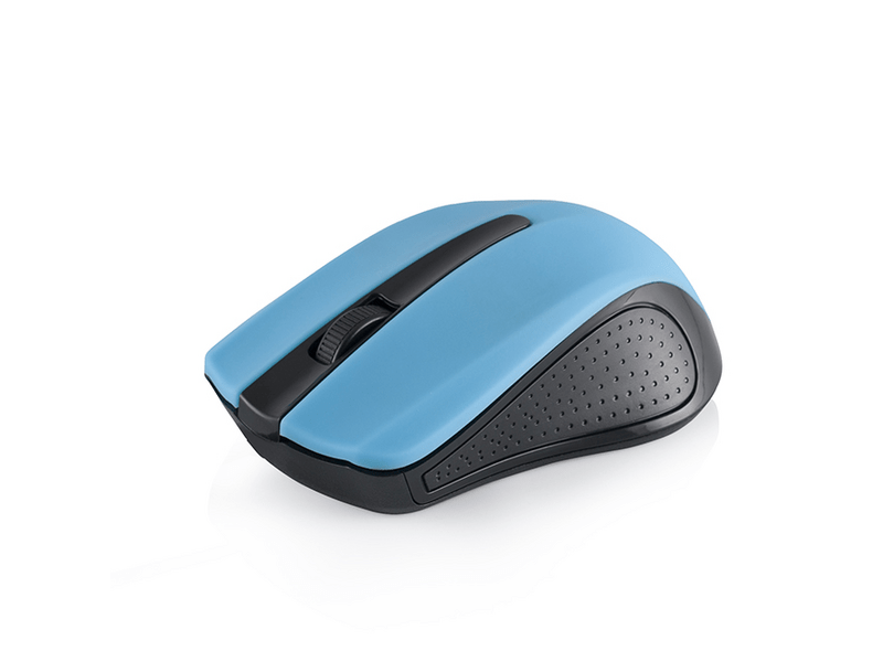 Modecom MC-WM9 Vezeték nélküli optikai egér, fekete/kék