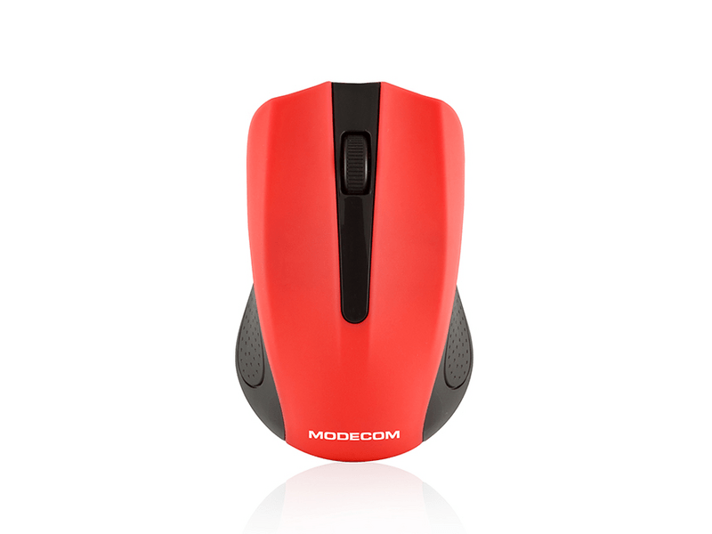 Modecom MC-WM9 Vezeték nélküli optikai egér, fekete/piros