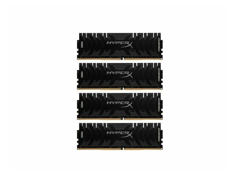 Kingston HyperX Predator 32GB (4x8GB) DDR4 3000MHz RAM (HX430C15PB3K4/32)