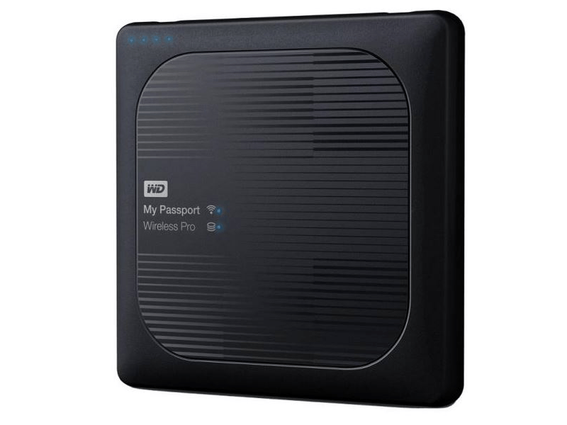 Western Digital My Passport Wireless Pro 2TB külső HDD (WDBP2P0020BBK)