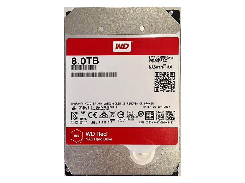 Western Digital RED WD80EFAX 8TB HDD