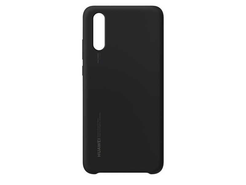 Huawei P20 Szilikon védőtok, Fekete