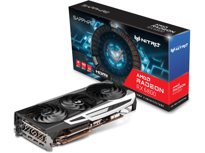 Sapphire Radeon RX 6800 NITRO 16GB GDDR6 videókártya (11305-01-20G )