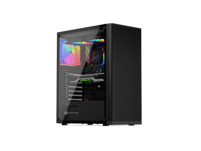 SilentiumPC Ventum VT2 TG ARGB SPC290 Számítógépház