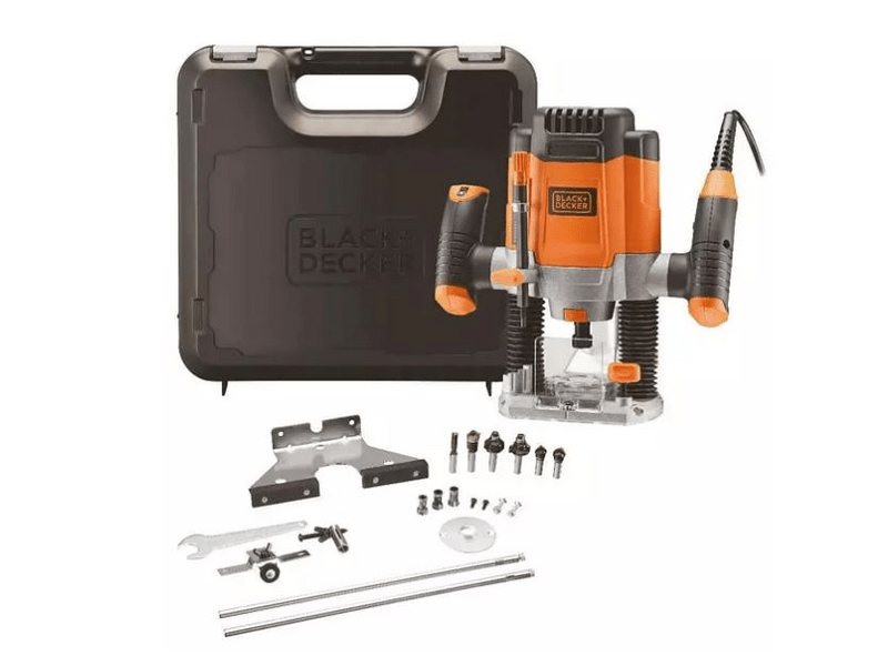 BLACK + DECKER KW1200EKA-QS Felsőmaró