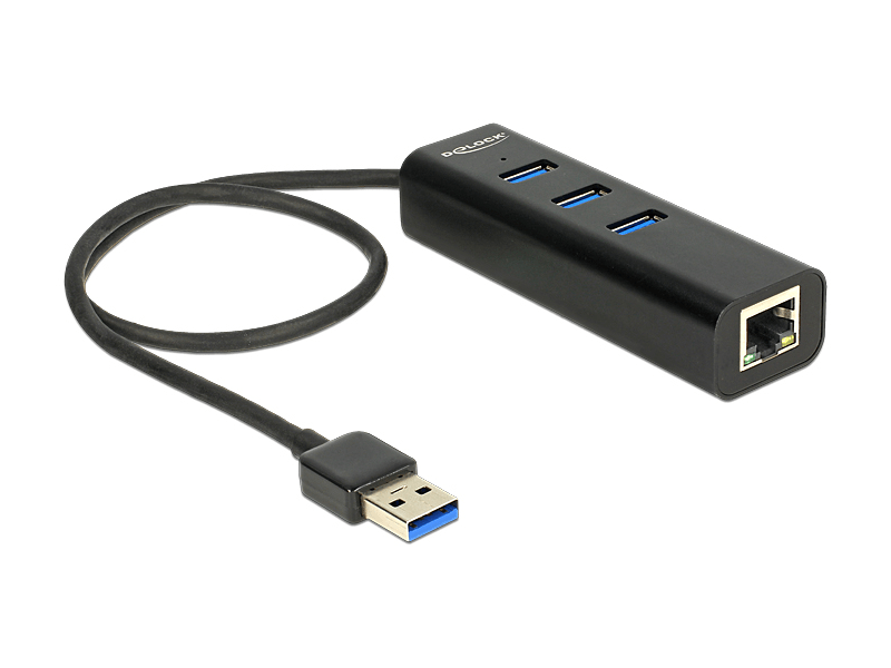 Delock 62653 USB 3.0 hub elosztó