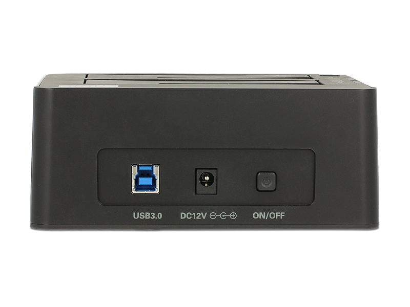 Delock 62661 USB 3.0 HDD/SSD Kettős fogadó állomás