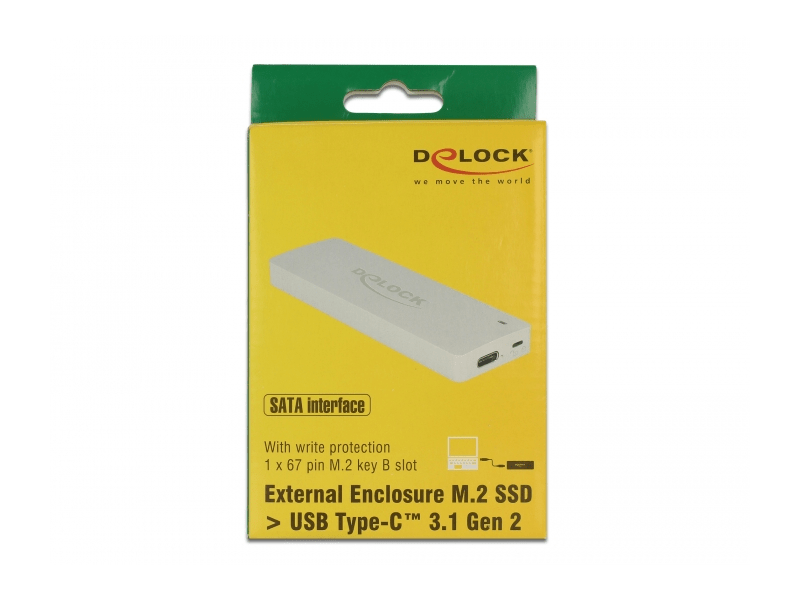 Delock 42599 külső merevlemez ház