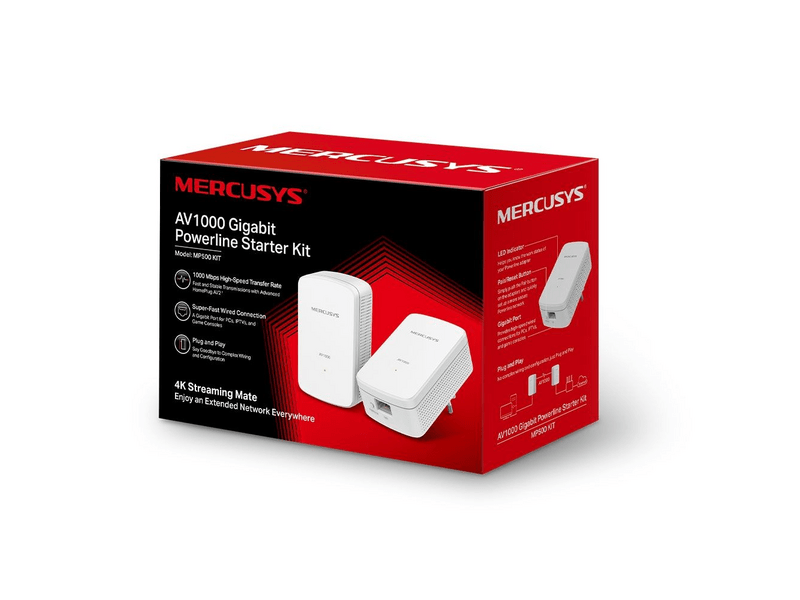Mercusys MP500 KIT Gigabites Powerline készlet