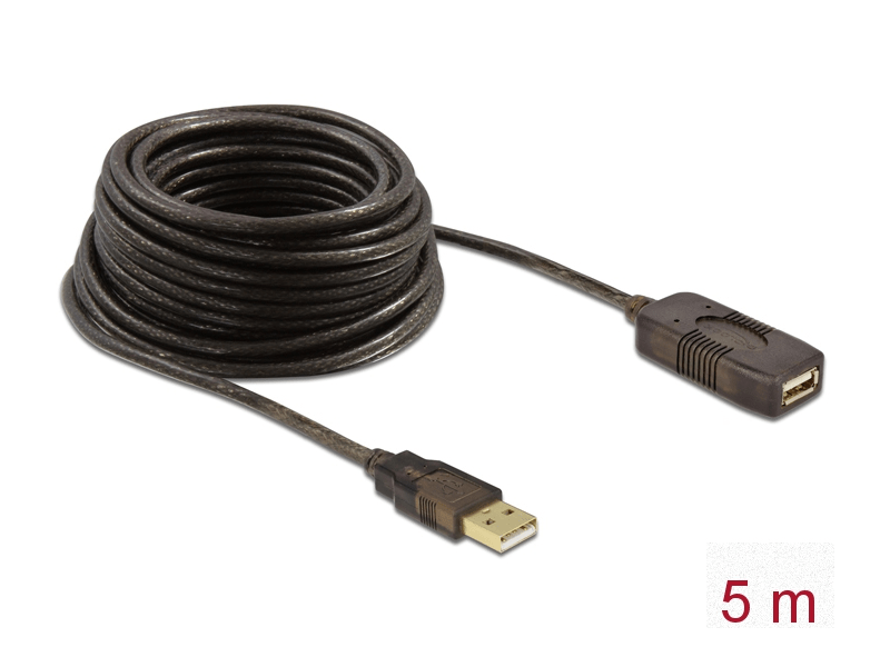 Delock 82308 USB Hosszabbító kábel, 5m