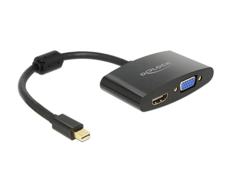 Delock 65553 mini DisplayPort > HDMI / VGA Adapter