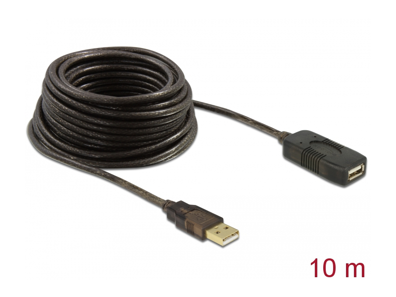 Delock 82446 USB Hosszabbító kábel, 10m