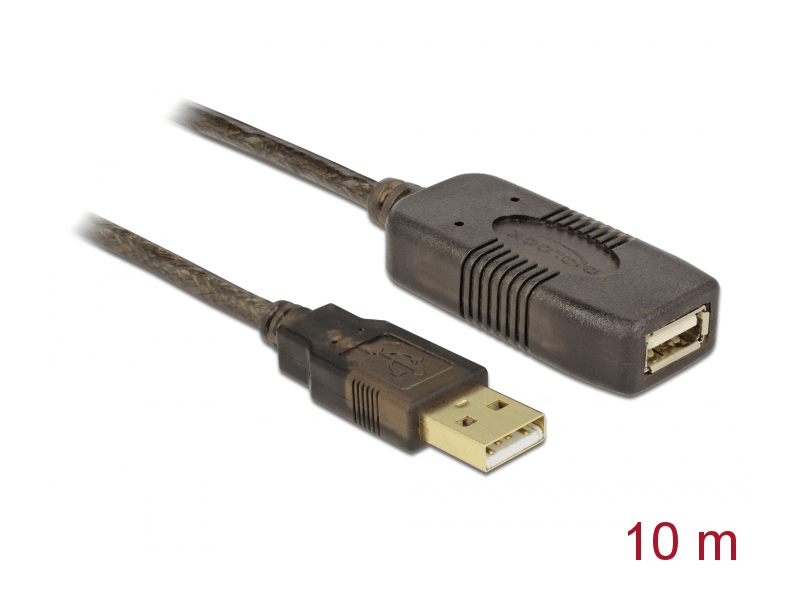 Delock 82446 USB Hosszabbító kábel, 10m