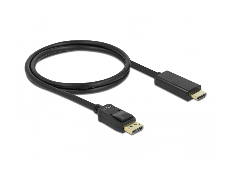 Delock 82586 Displayport - HDMI kábel, 1m