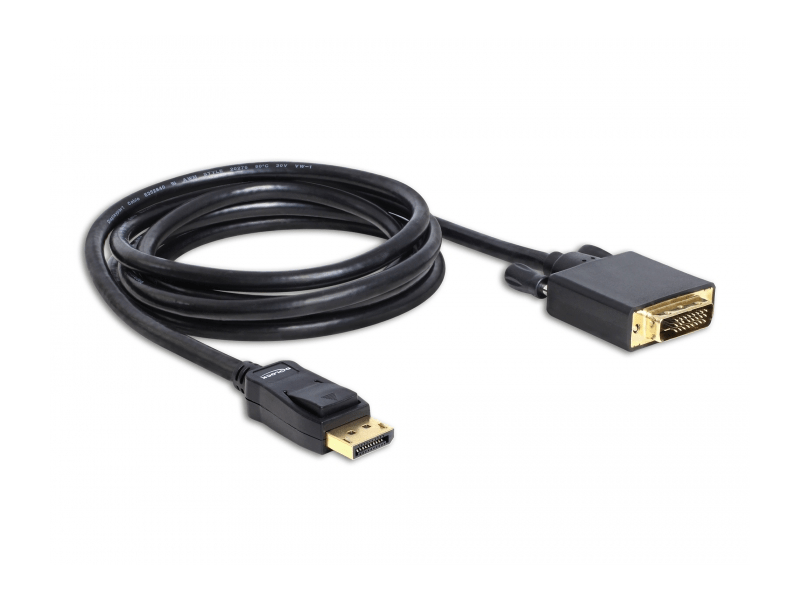 Delock 82591 Displayport - DVI-D átalakító kábel, 2m