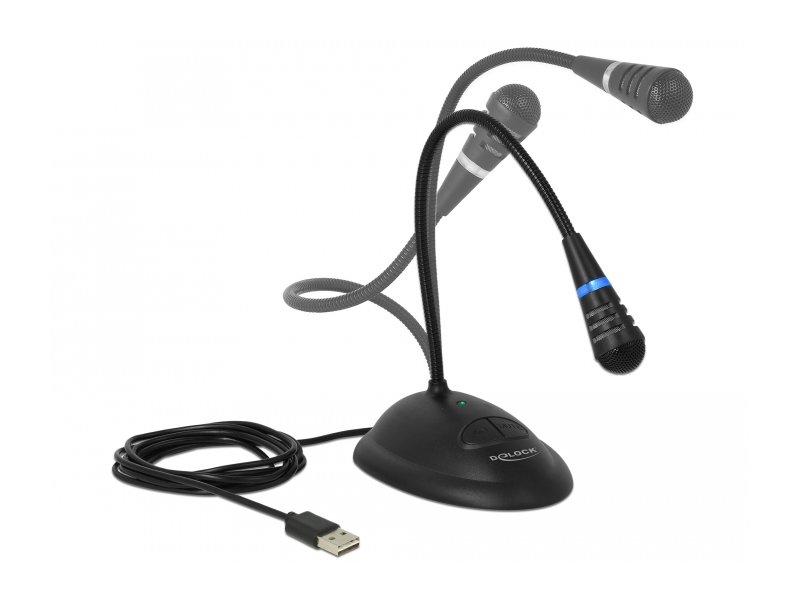 Delock 65871 USB talpas mikrofon