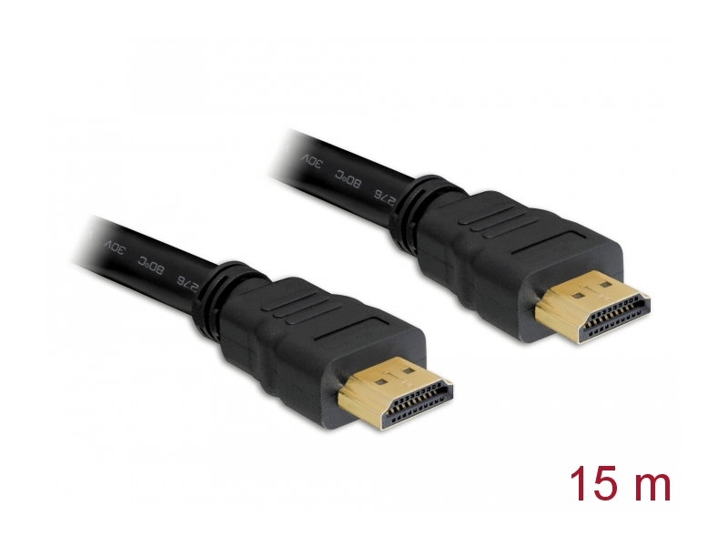 Delock 82710 HDMI - HDMI kábel, 15m