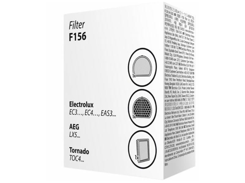 Electrolux F156 szűrő készlet