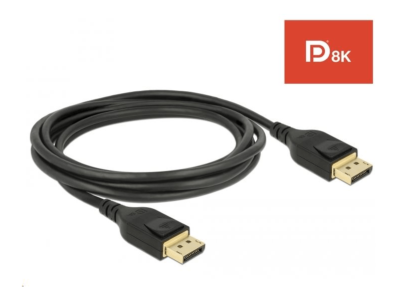 Delock 85660 DisplayPort 8K kábel, 2 m