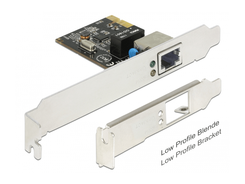 Delock 89357 PCI Express > 1 x Gigabit LAN Kártya