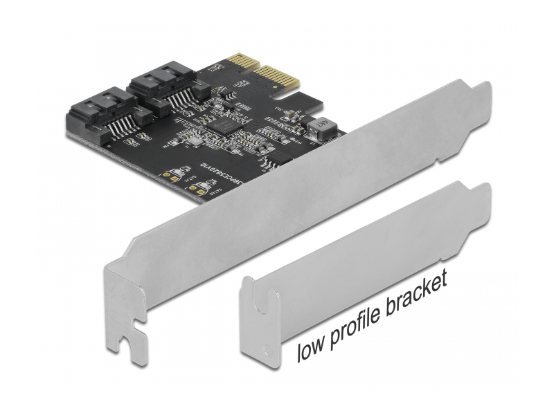 Delock 90431 2 portos SATA PCI Express Kártya