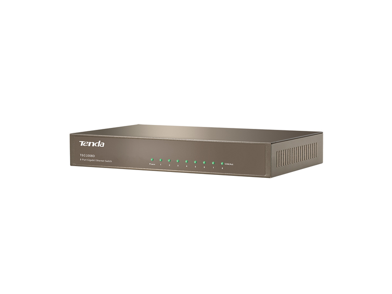 Tenda TEG1008D 8-Port 10/100/1000Mbps Asztali Switch