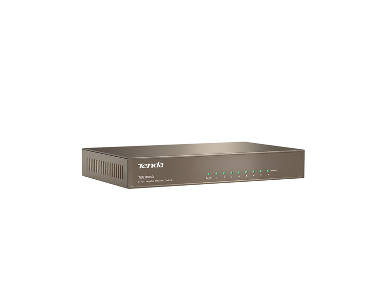 Tenda TEG1008D 8-Port 10/100/1000Mbps Asztali Switch