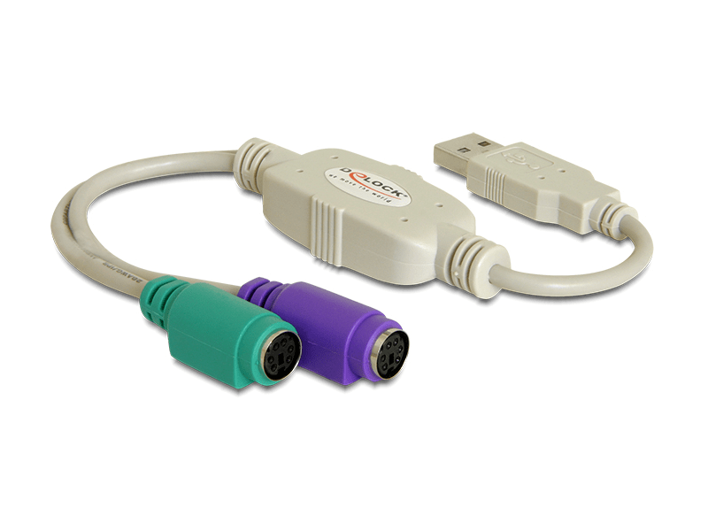 Delock 61244 USB 2.0 - PS/2 konverter