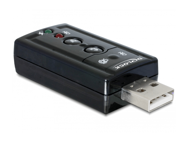 Delock 61645 7.1 csatornás USB-hangkártya