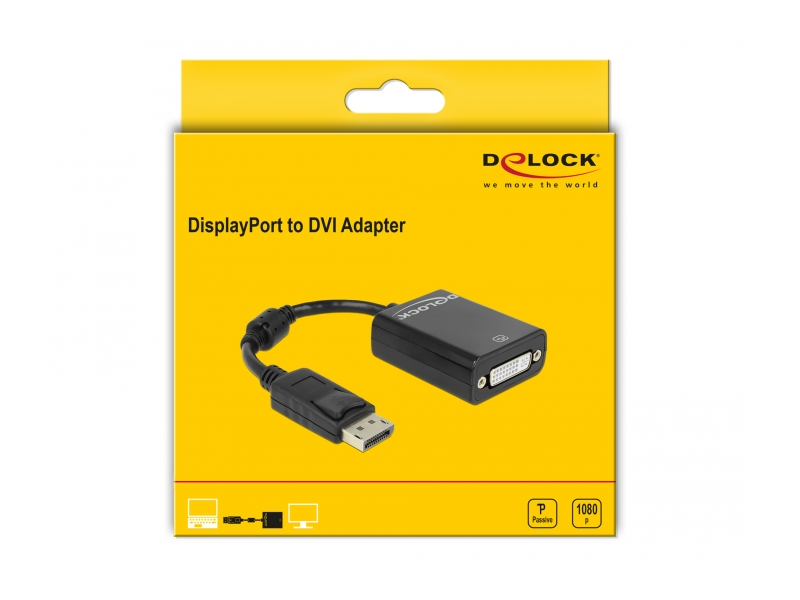 Delock 61847 Displayport - DVI konverter