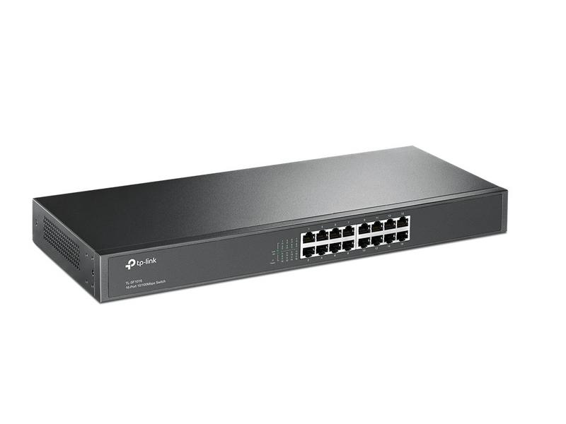 TP-LINK TL-SF1016 16-Port 10/100Mbps Asztali Switch