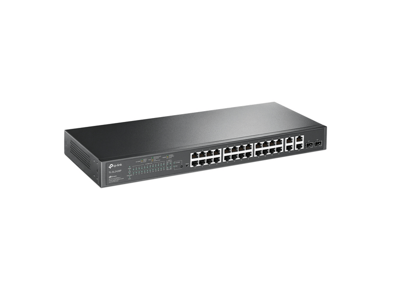 TP-LINK TL-SL2428P 24-Port Smart Asztali Switch