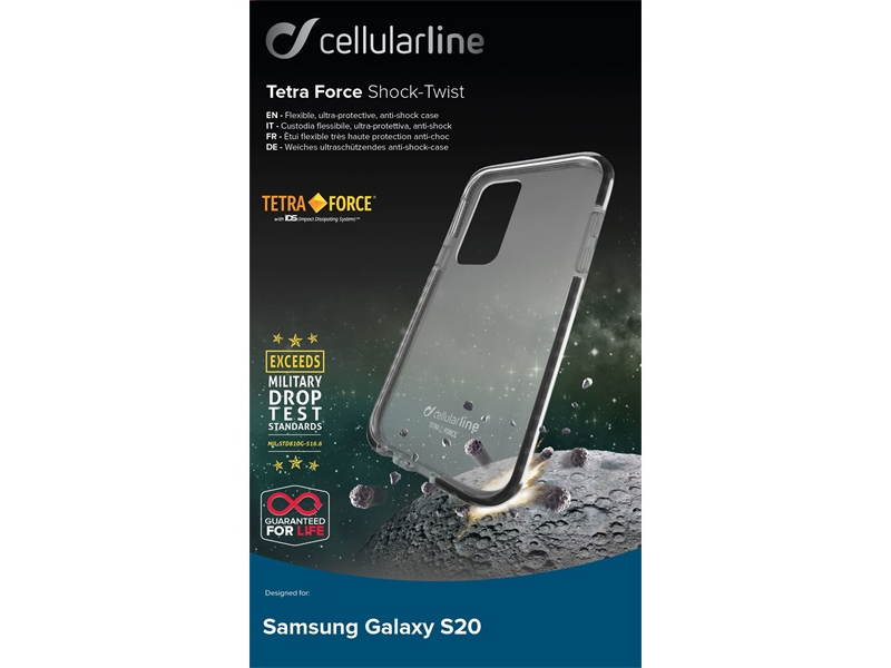 Cellularline TETRACGALS11ET Samsung Galaxy S20 átlátszó tok