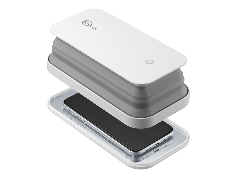 Cellularline UVCSTERILIZER Vezeték nélküli töltő + UV fertőtlenítő