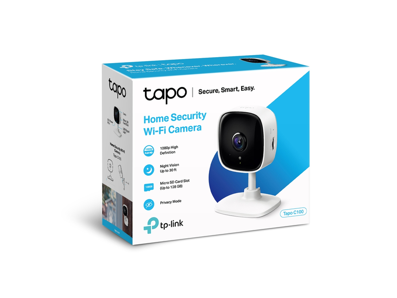 TP-Link Tapo C100 Beltéri Éjjellátó Wireless Kamera