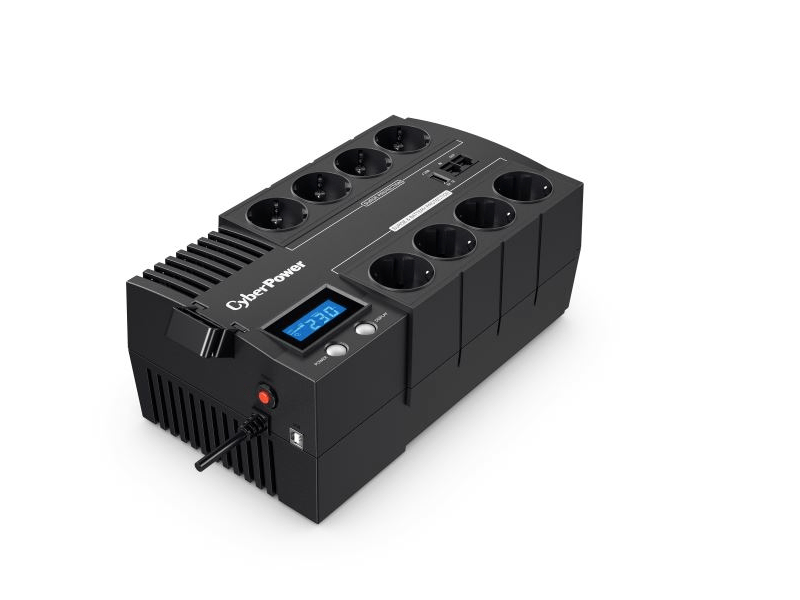 CyberPower BR1000ELCD Szünetmentes elosztósor + USB
