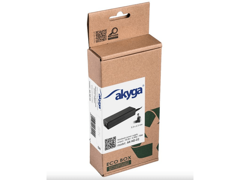 Akyga AK-ND-02 75 W laptop töltő