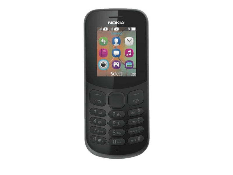 Nokia 130 DualSim + Domino quick SIM, Kártyafüggetlen Mobiltelefon