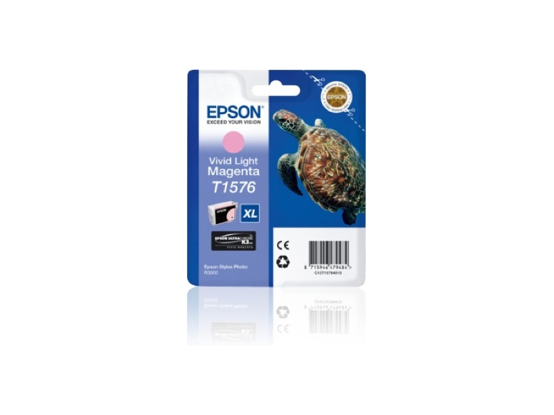 Epson  T1576 világos-magenta tintapatron