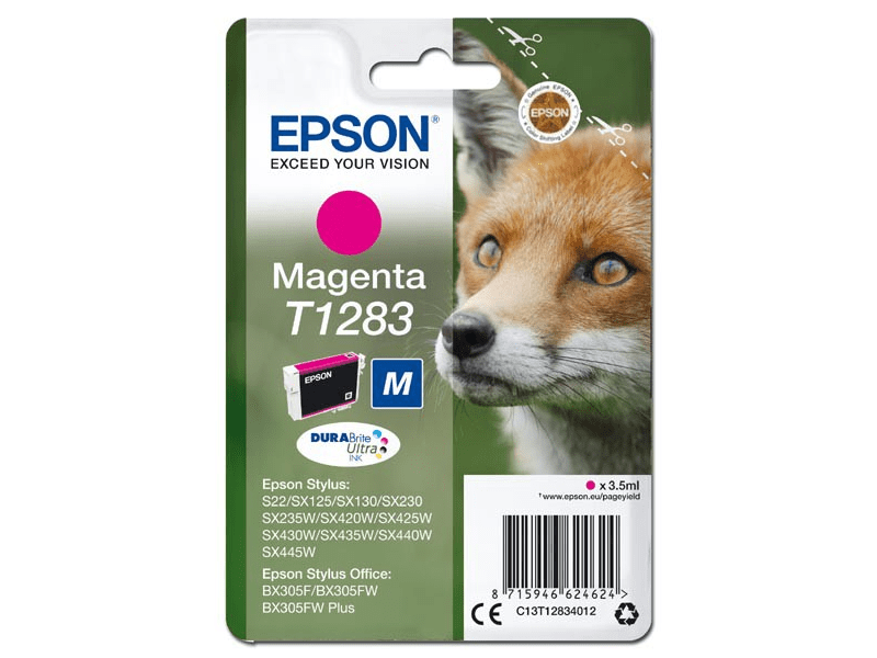 Epson T1283 Magenta Tintapatron