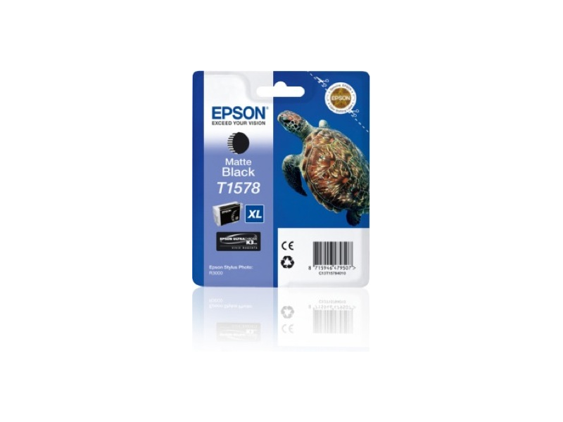 Epson T1578 matt-fekete tintapatron