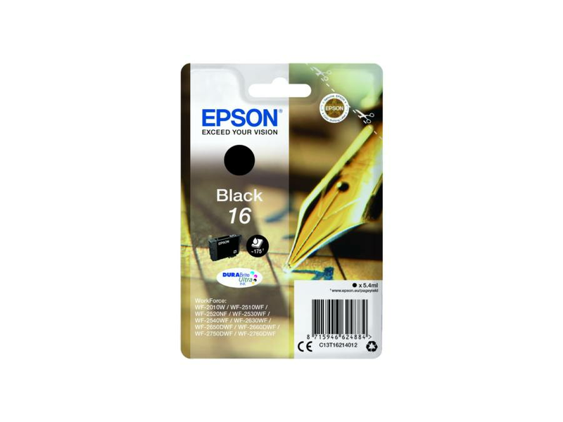 Epson T1621 fekete tintapatron