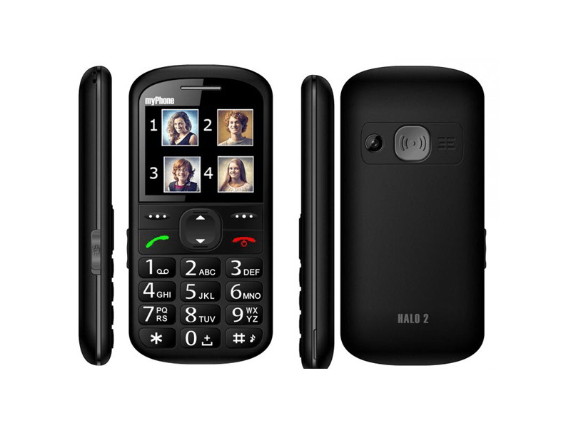 Myphone HALO 2 Black Mobiltelefon