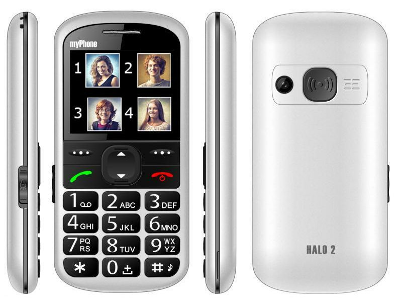 myPhone HALO 2 mobiltelefon, fehér